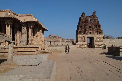 Vitthala temple gopuram, Hampi